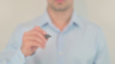 Core Form, Hand Writing on Transparent Screen