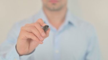 File Hosting, Hand Writing on Transparent Screen