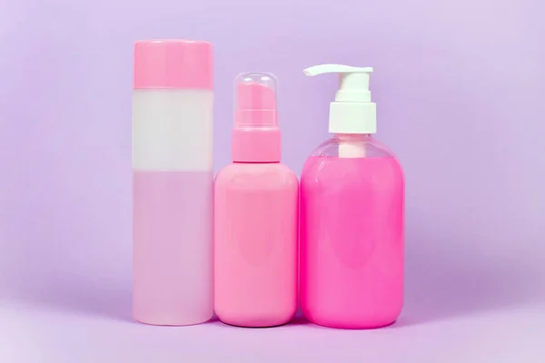 Stereotype Pink Colored Hygiene Products Marketed Women — Stock Photo, Image