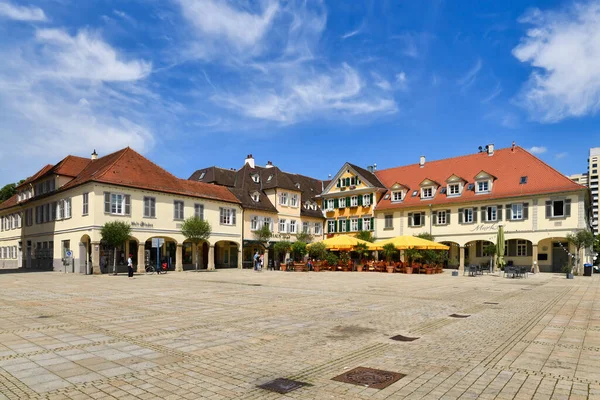 Ludwigsburg Germany August 2022 Town Square Called Marktplatz City Center — Fotografia de Stock