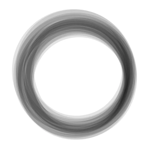 Αφηρημένη Τέχνη Κύκλους Σχεδιασμό Απομονωμένη Απεικόνιση Λευκό Φόντο — Διανυσματικό Αρχείο