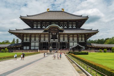 Japonya, Nara 'daki Todaiji Tapınağı Daibutsu Salonu