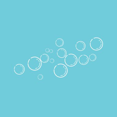 Doğal gerçekçilik kabarcık illüstrasyon vektör tasarımı