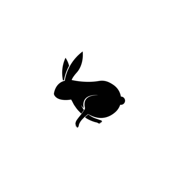 Icône Vecteur Lapin Logo Modèle — Image vectorielle