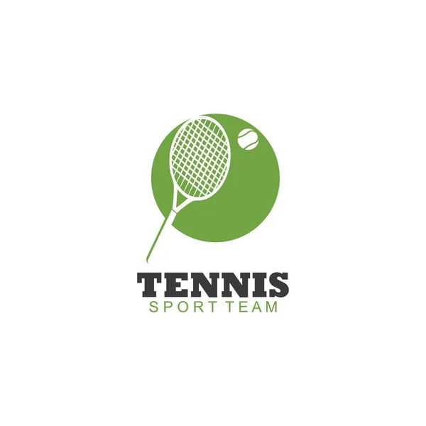 Πρότυπο Διάνυσμα Λογότυπου Τένις — Διανυσματικό Αρχείο