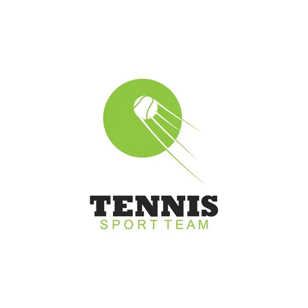 Πρότυπο Διάνυσμα Λογότυπου Τένις — Διανυσματικό Αρχείο