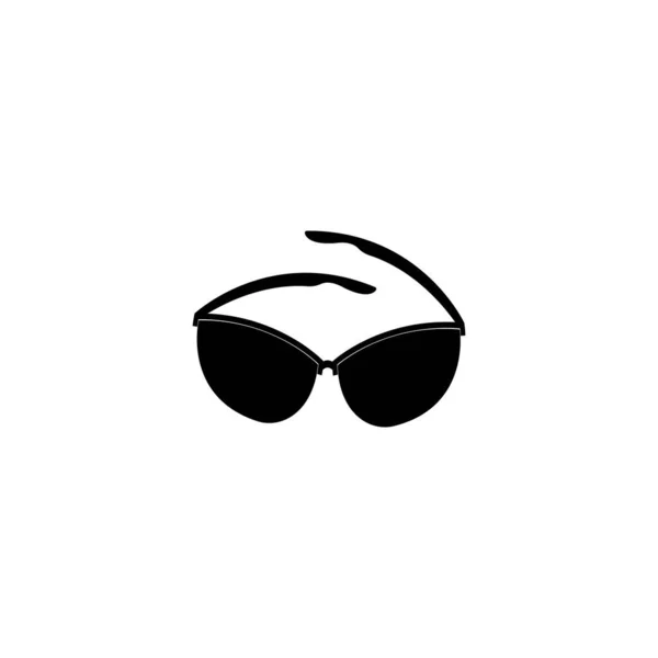 Ikona Okularów Wektor Szablon — Wektor stockowy