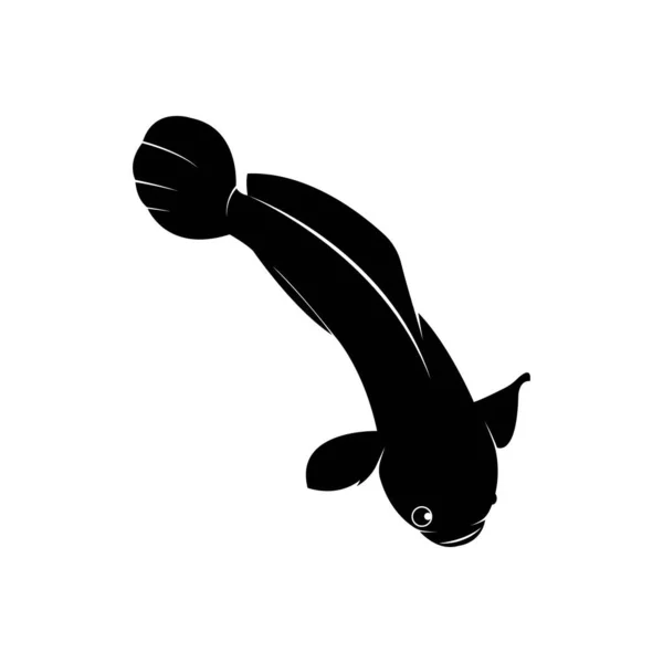 Fish Cork Logo Vector Creative Fish Cork Logo Design Concepts — Stok Vektör