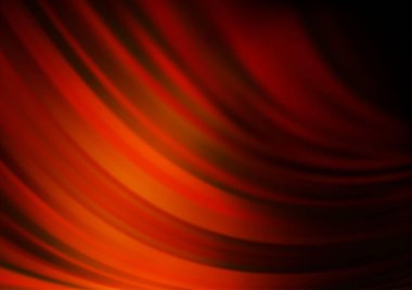 Sıvı şekilli koyu turuncu vektör deseni.