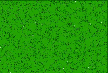 Açık yeşil vektör dokusu ve diskleri. Bulanık dekoratif tasarım baloncuklu soyut tarzda. Posterler, afişler için tasarım.