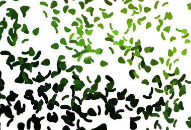 Karmaşık şekilli hafif turuncu vektör deseni. Soyut tarzda rengarenk gradyan şekilleri olan bir resim. Web siteniz için basit tasarım.