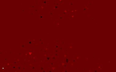 Üçgen biçiminde açık kırmızı vektör dokusu.