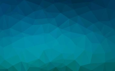 Açık BLUE vektör çokgen arkaplan.