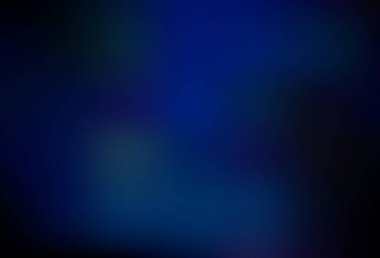 Koyu mavi vektör parlak arkaplanı soyutluyor. Zarif bir tasarıma sahip soyut bir çizim. Tasarımınız için yepyeni bir şablon.