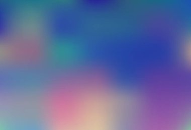 Işık Mavisi vektör bokeh şablonu. Zarif bir tasarıma sahip soyut bir çizim. Herhangi bir marka kitabı için şablon.