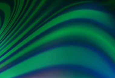 Açık yeşil kurdeleli vektör deseni. Mermer stili ve gradyanı olan yepyeni renkli çizimler. İş tasarımınız için tamamen yeni bir şablon.