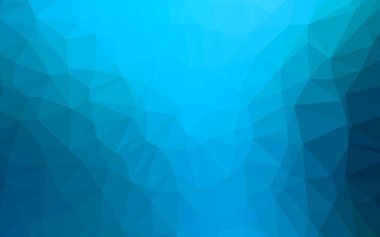 Açık BLUE vektörü soyut çokgen dokusu.