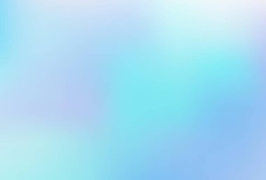 Açık mavi vektör parlak bokeh deseni. Bulanık ve gradyan renkte renkli çizimler. Web siteniz için tasarım.