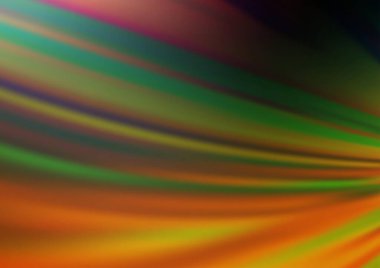 Koyu renk, Gökkuşağı vektörü parlak deseni bulanıklaştırdı.