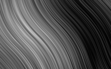 Koyu gümüş, gri vektör desenli çizgiler, oval.