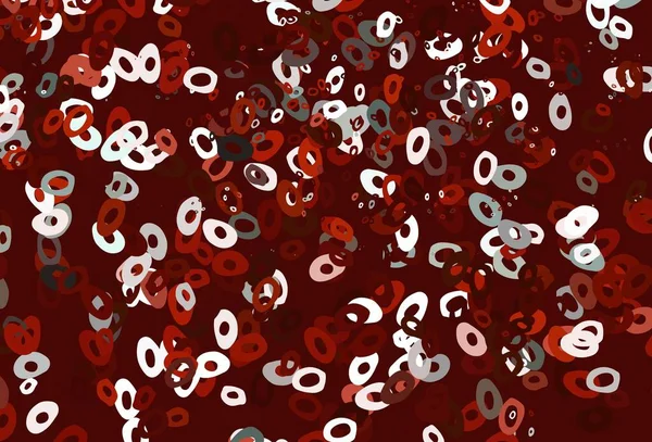 Ανοιχτό Κόκκινο Διανυσματικό Κάλυμμα Κηλίδες Glitter Αφηρημένη Εικόνα Θολή Σταγόνες — Διανυσματικό Αρχείο