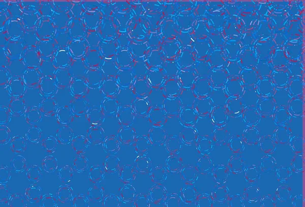 Modèle Vectoriel Bleu Clair Rouge Avec Sphères Illustration Abstraite Moderne — Image vectorielle