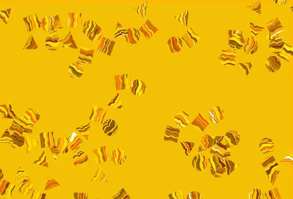 Светло Оранжевая Векторная Компоновка Кругами Линиями Прямоугольниками Иллюстрация Набором Красочных — стоковый вектор