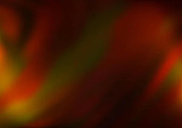Темно Жовтий Помаранчевий Вектор Сучасний Візерунок Боке — стоковий вектор