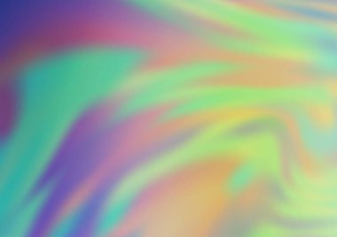 Açık Mavi, Yeşil vektör bokeh ve renkli desen.