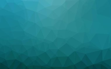 Açık BLUE vektör çokgen arkaplan.