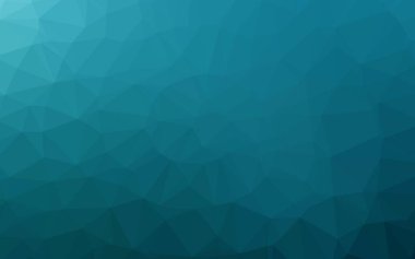 Açık BLUE vektör çokgen arkaplan.