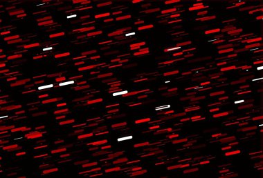 Dar çizgileri olan açık kırmızı vektör deseni. Dar çizgileri olan parlak renkli çizimler. İş ilanınız için akıllı tasarım.