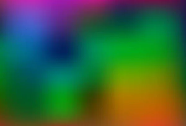 Dark Multicolor Rainbow Vetor Abstrato Fundo Brilhante Brilhando Ilustração Colorida — Vetor de Stock
