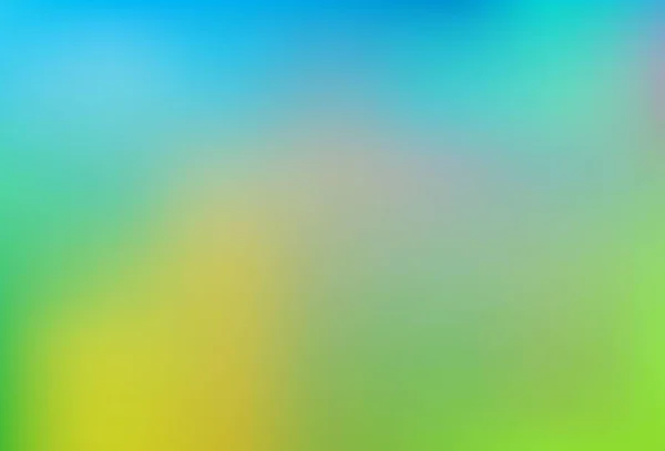Світло Блакитний Зелений Вектор Розмиває Яскравий Фон Сучасна Абстрактна Ілюстрація — стоковий вектор