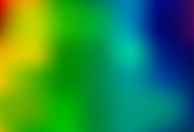 Açık Çokrenkli, Gökkuşağı vektörü arkaplanı bulanıklaştırdı. Soyut ve gradyan renkte renkli çizimler. İşiniz için yepyeni bir tasarım..