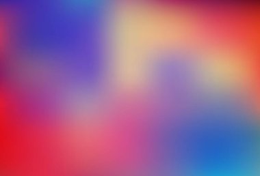 Açık mavi, kırmızı vektör modern zarif arkaplan. Bokeh tarzında tamamen yeni bir renk çizimi. Yaratıcı tasarımlarınız için örnek.
