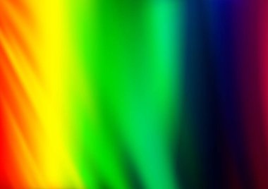 Açık Çokrenkli, sıvı şekilli Gökkuşağı vektör şablonu.