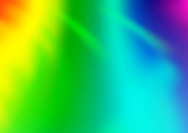 Açık Çokrenkli, Gökkuşağı vektörü modern bokeh deseni.