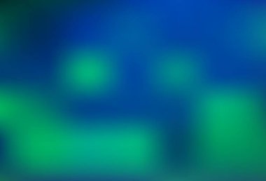 Açık mavi, yeşil vektör parlak soyut arkaplan. Gıcır gıcır, renkli bir tasvir. Herhangi bir marka kitabı için şablon.