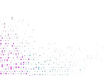Açık Çokrenkli, dikdörtgenli Gökkuşağı vektör arkaplanı. Renkli dikdörtgenlerle modern soyut çizimler. Terfi için modern şablon.