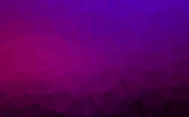 Koyu Mor vektör düşük polimer dokusu.