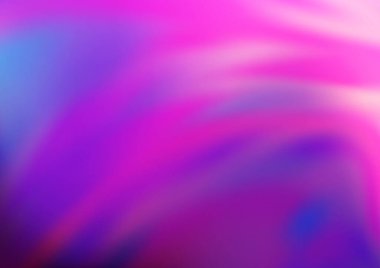 Açık Pembe, Mavi vektör bokeh şablonu.