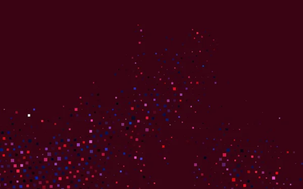 Ljusblå Röd Vektor Mall Med Kristaller Rektanglar — Stock vektor