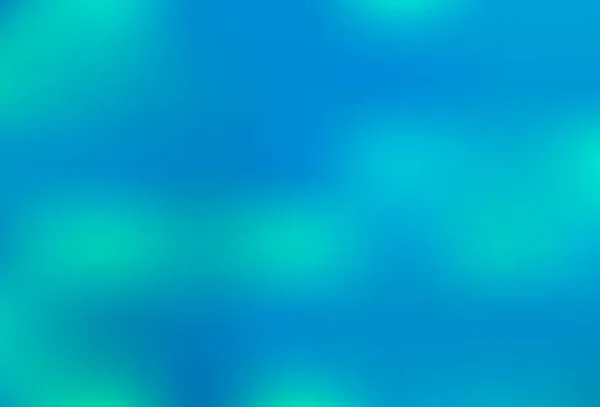 Plantilla Abstracta Vectorial Azul Claro Ilustración Colorida Estilo Borroso Con — Vector de stock