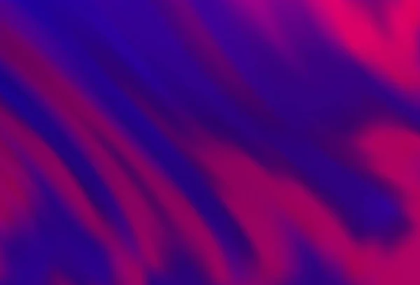 Hellviolettes Vektormuster Mit Linien Ovalen Eine Vage Zirkuläre Abstrakte Illustration — Stockvektor
