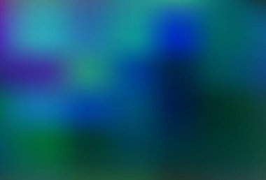 Açık mavi renk vektörü bulanık ve renkli arkaplan. Zarif bir tasarıma sahip soyut bir çizim. Tasarımınız için yepyeni bir şablon.