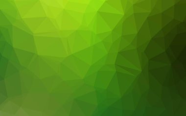 Açık Yeşil Vektör soyut mozaik arkaplan.