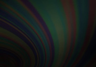 Koyu gümüş, gri vektör parlak bokeh deseni.