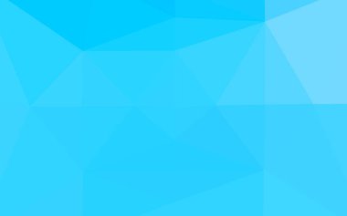 Hafif Mavili vektör bulanık üçgen deseni.