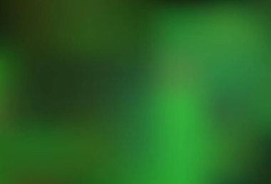 Açık yeşil vektör bulanık ve renkli şablon. Yaratıcı illüstrasyon, yarım tonlu ve eğimli. Tasarımınız için yepyeni bir şablon.